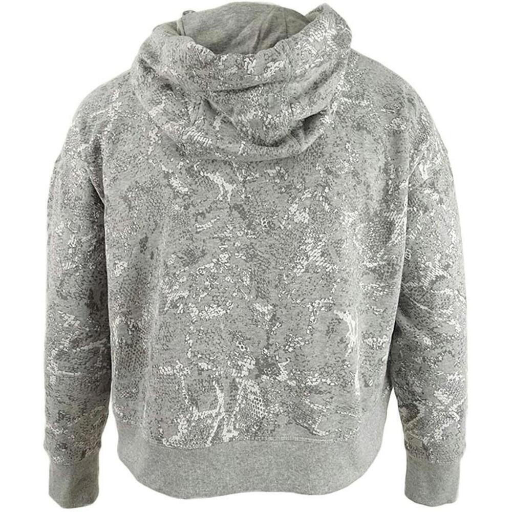 Calvin Klein Performance Women's Cobra-Print Fleece Hoodie M - Picture 2 of 3
